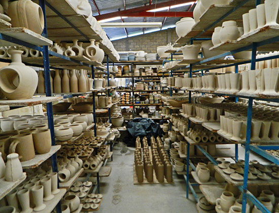 Proceso de secado de piezas cerámicas - Deshumidificadores H2O Tek