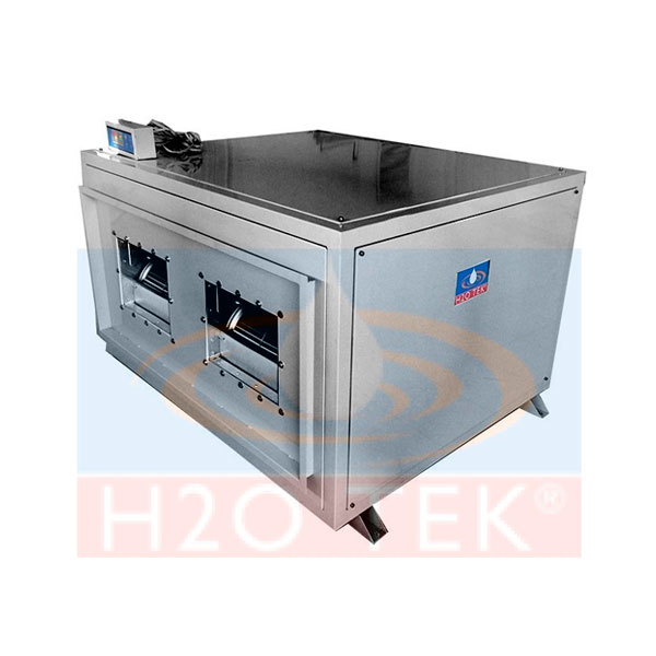 Deshumidificador acero inoxidable refrigeración cap. 1301 pintas (720 lts.) 220v 3 fases para ducto H2OTEK