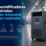 Deshumidificadores industriales: calcular únicamente metros cuadrados
