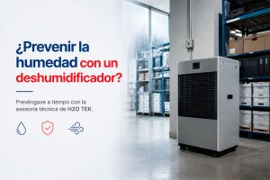 ¿Prevenir la humedad con un deshumidificador?